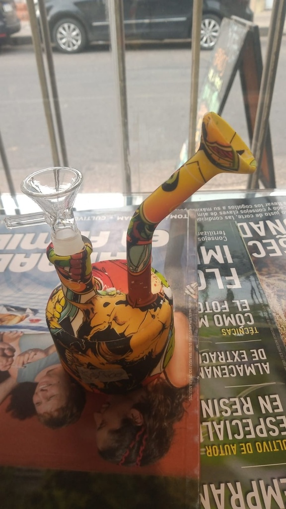 Bong silicona tambor 14cm