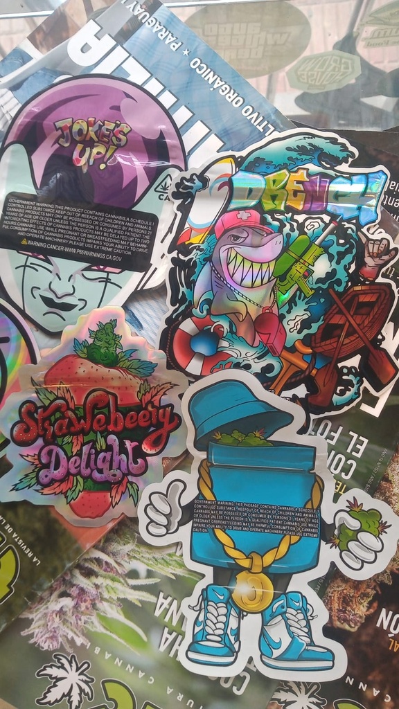 Bolsa ziploc strawberry